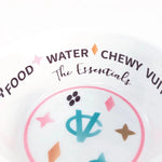 Chewy Vuiton™ Bowls| Water en/of voederbak met bijpassende onderlegger